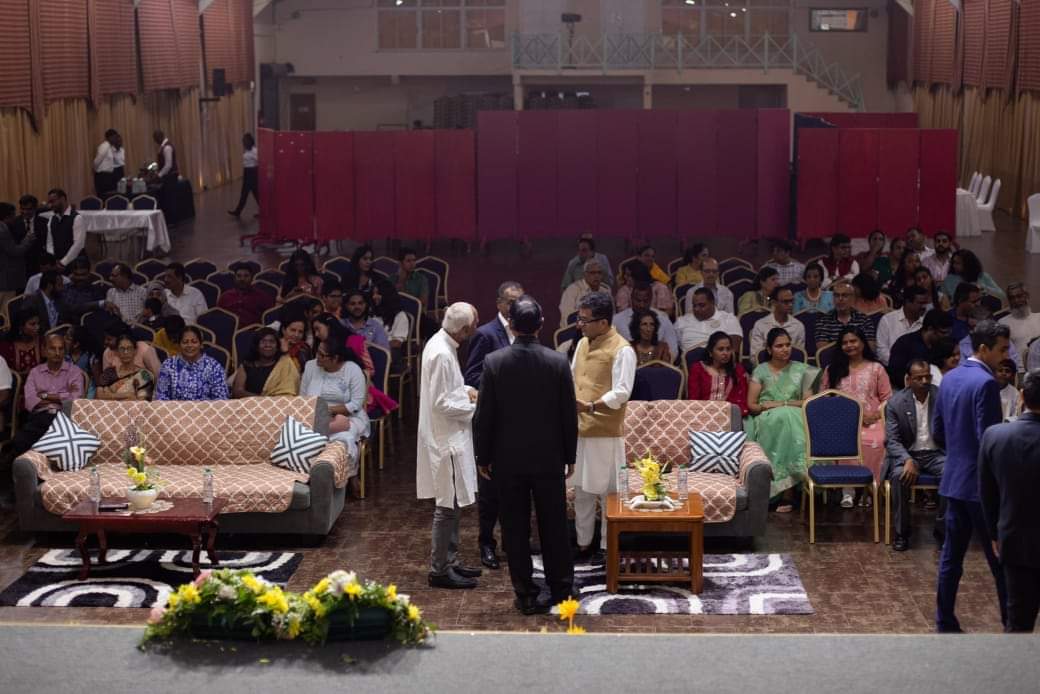 Shri Pabitra Margherita, Minister of State for External Affairs & Textiles interacted with the Indian Diaspora at a function organised by the High Commission at Grenada Trade Centre on 4 October, 2024.